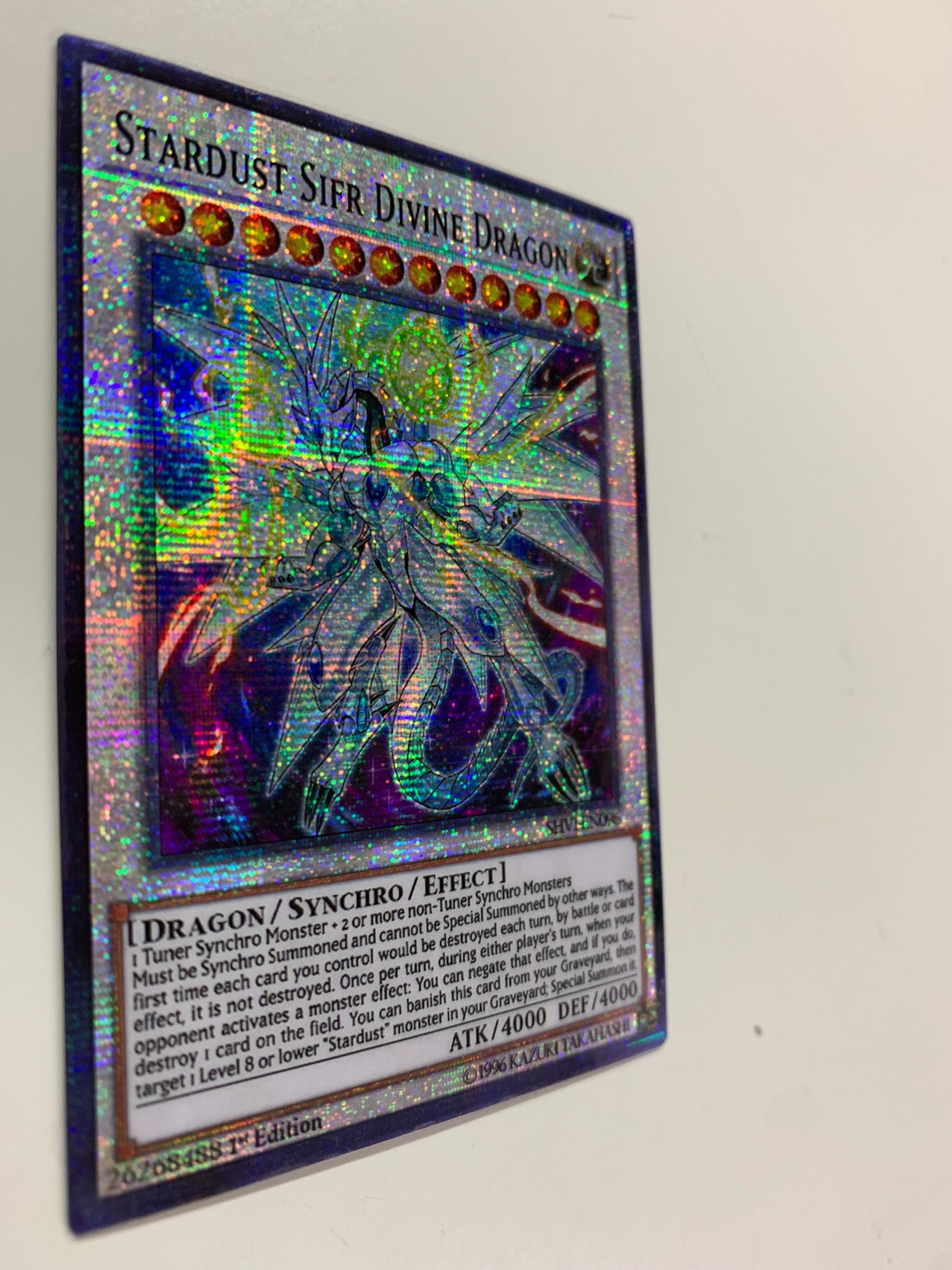 Stardust Sifr Divine Dragon | Super Rare | Orica PROXY - Etsy