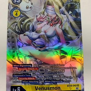 Venusmon BT10-042 (Alternatywna grafika) | PEŁNY HOLO | Orica PROXY
