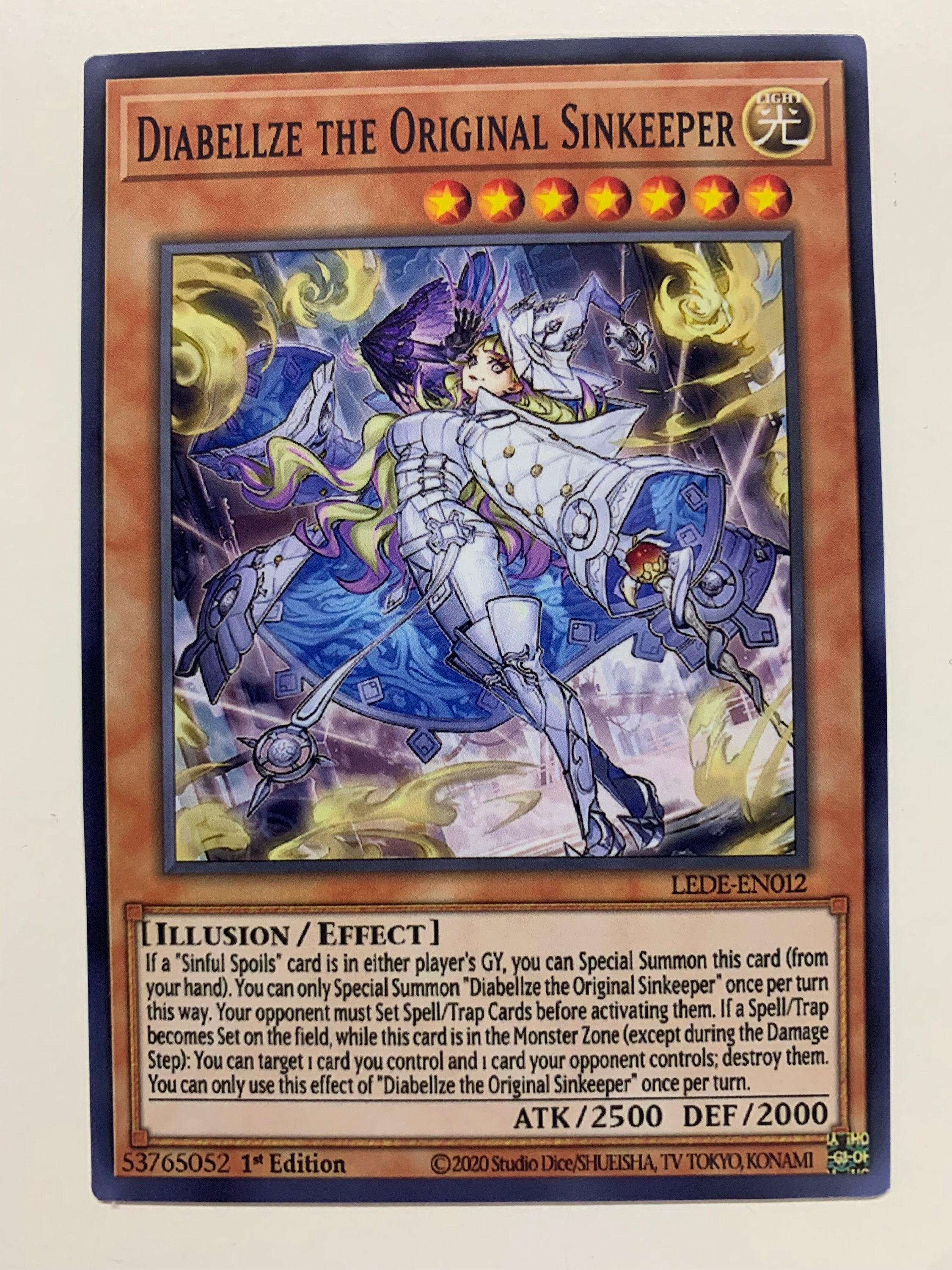Diabellze the Original Sinkeeper | Secret Rare | Orica PROXY - Etsy