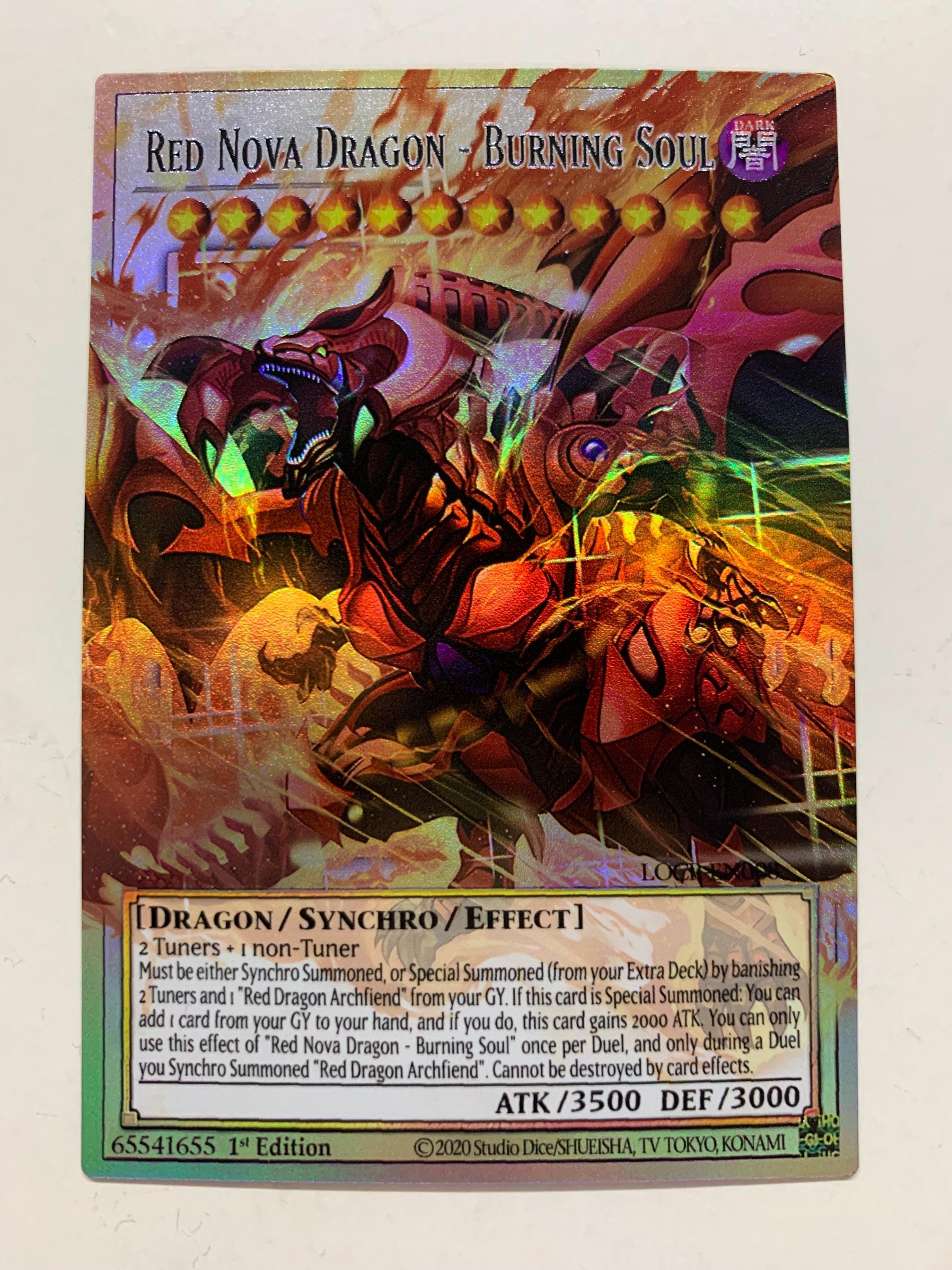 yugioh cards red nova dragon Yu-Gi-Oh! - Starstrike Blast - (Ultimate Rare) ** Features the Red Nova Dragon Red Nova Dragon - Burning