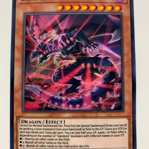 Gandora Giga Rays el Dragón de la Destrucción / Secreto raro / Orica PROXY
