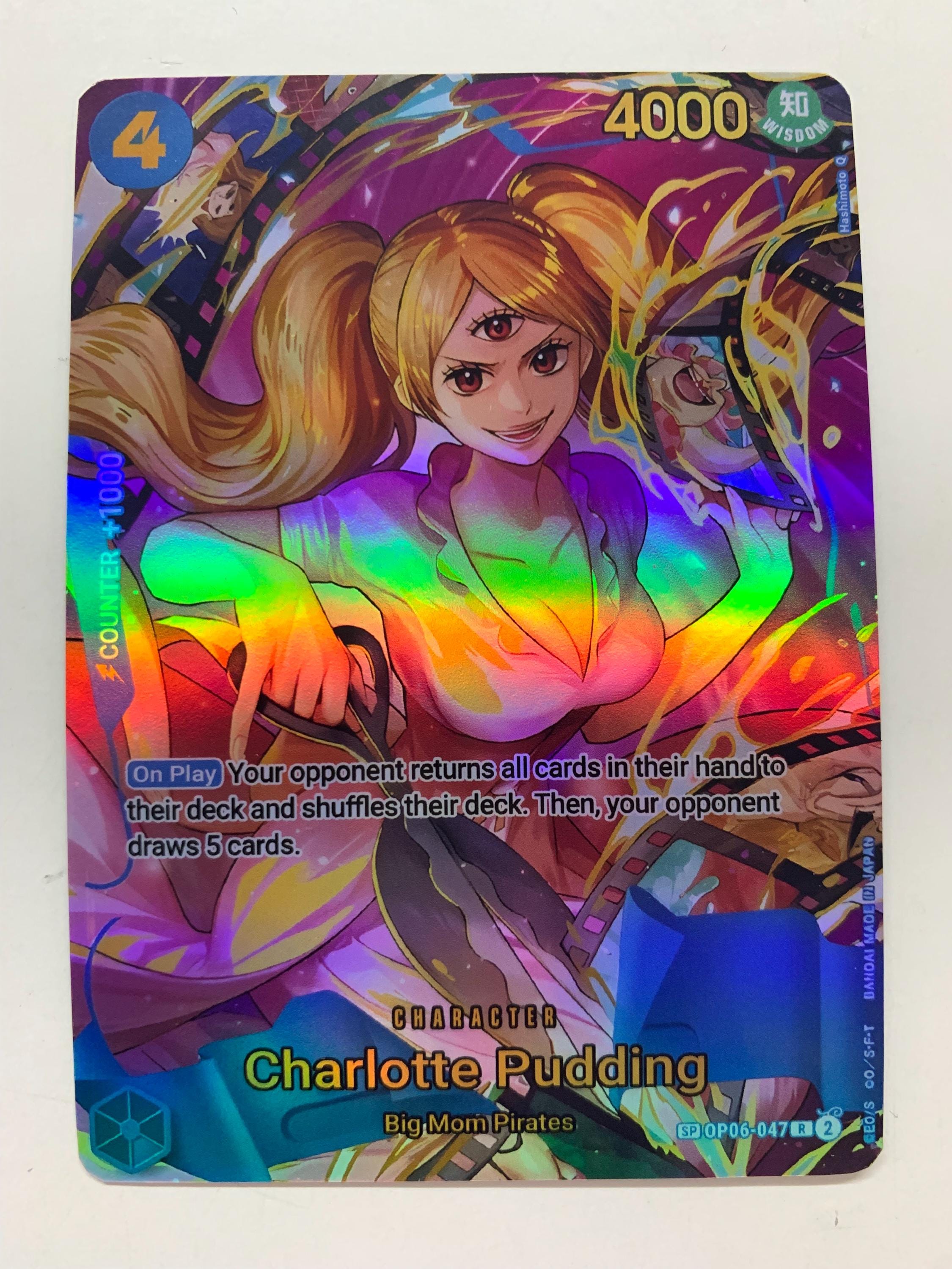 Charlotte Pudding OP06-047 (alternate Art) | FULL HOLO | Orica