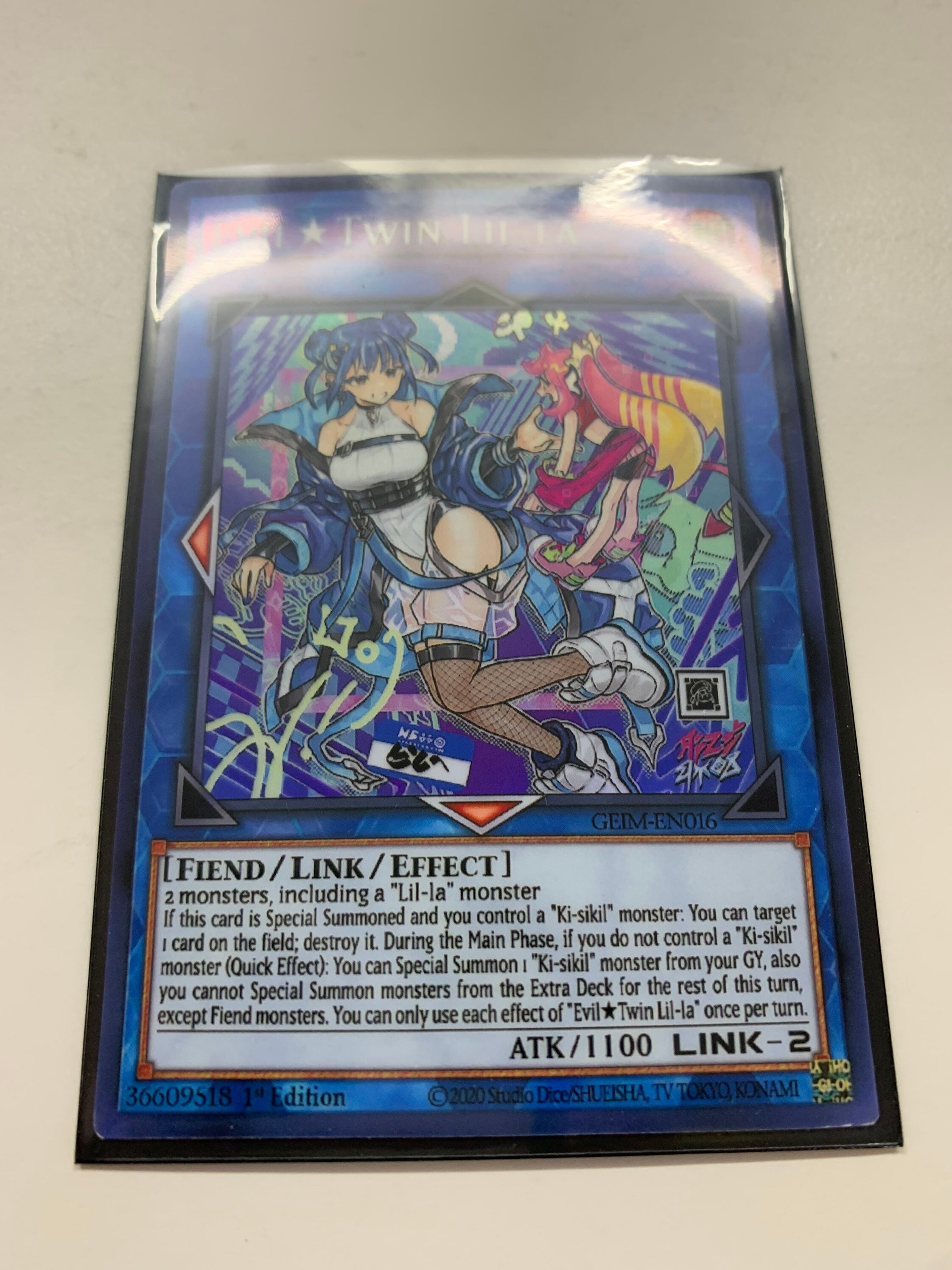 Evil Twin Lil-la (alternate Art) | Super Rare | Orica PROXY - Etsy