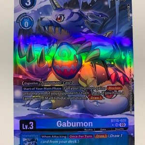 Gabumon BT15-020 (Alternate Art) | FULL HOLO | Orica PROXY