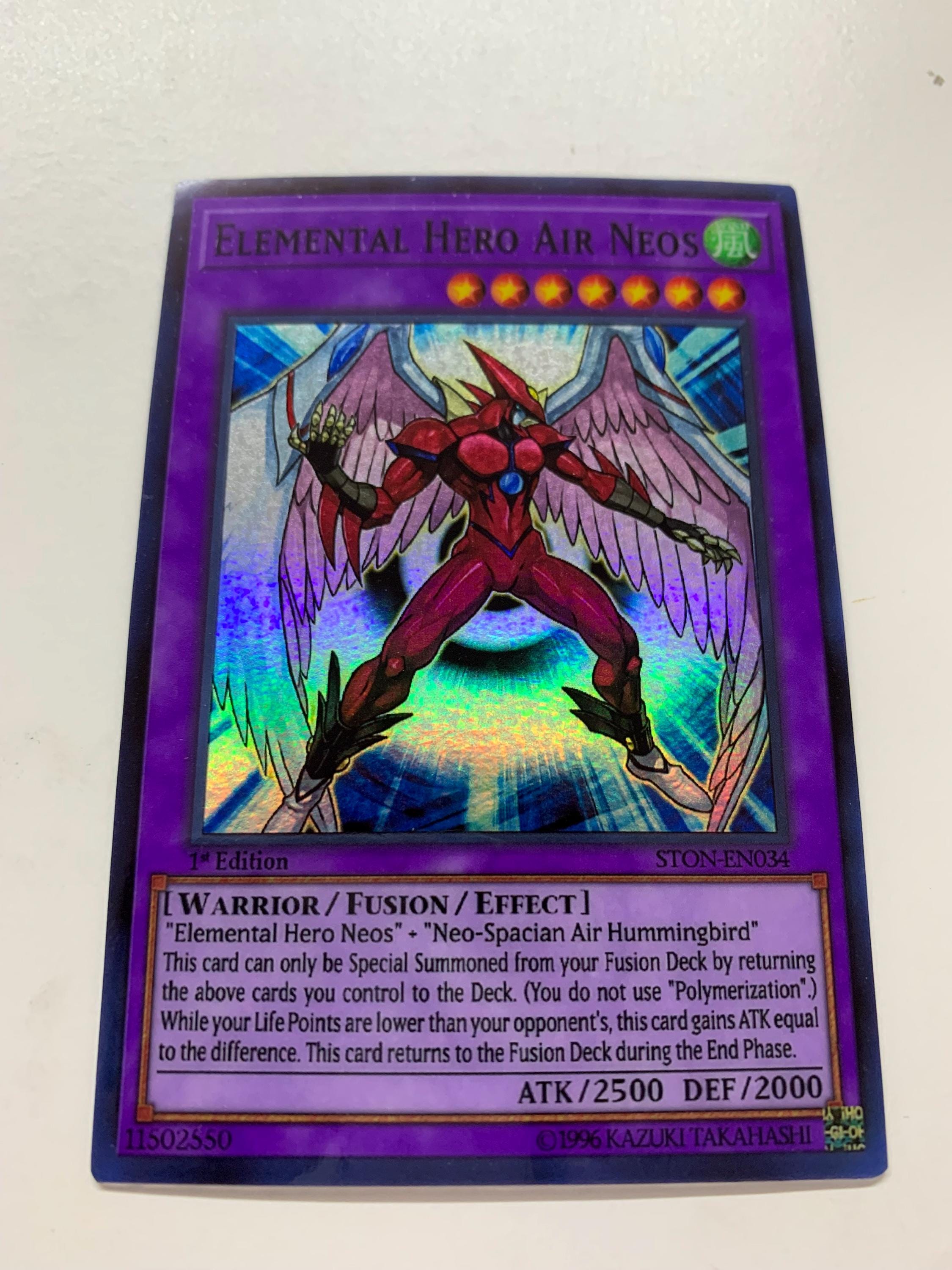 Elemental HERO Air Neos | Super Rare | Orica PROXY - Etsy Denmark