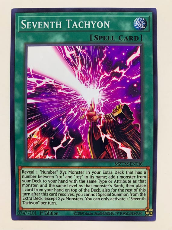 Seventh Tachyon | Secret Rare | Orica PROXY - Etsy Seventh Tachyon | Secret Rare | Orica PROXY - Etsy