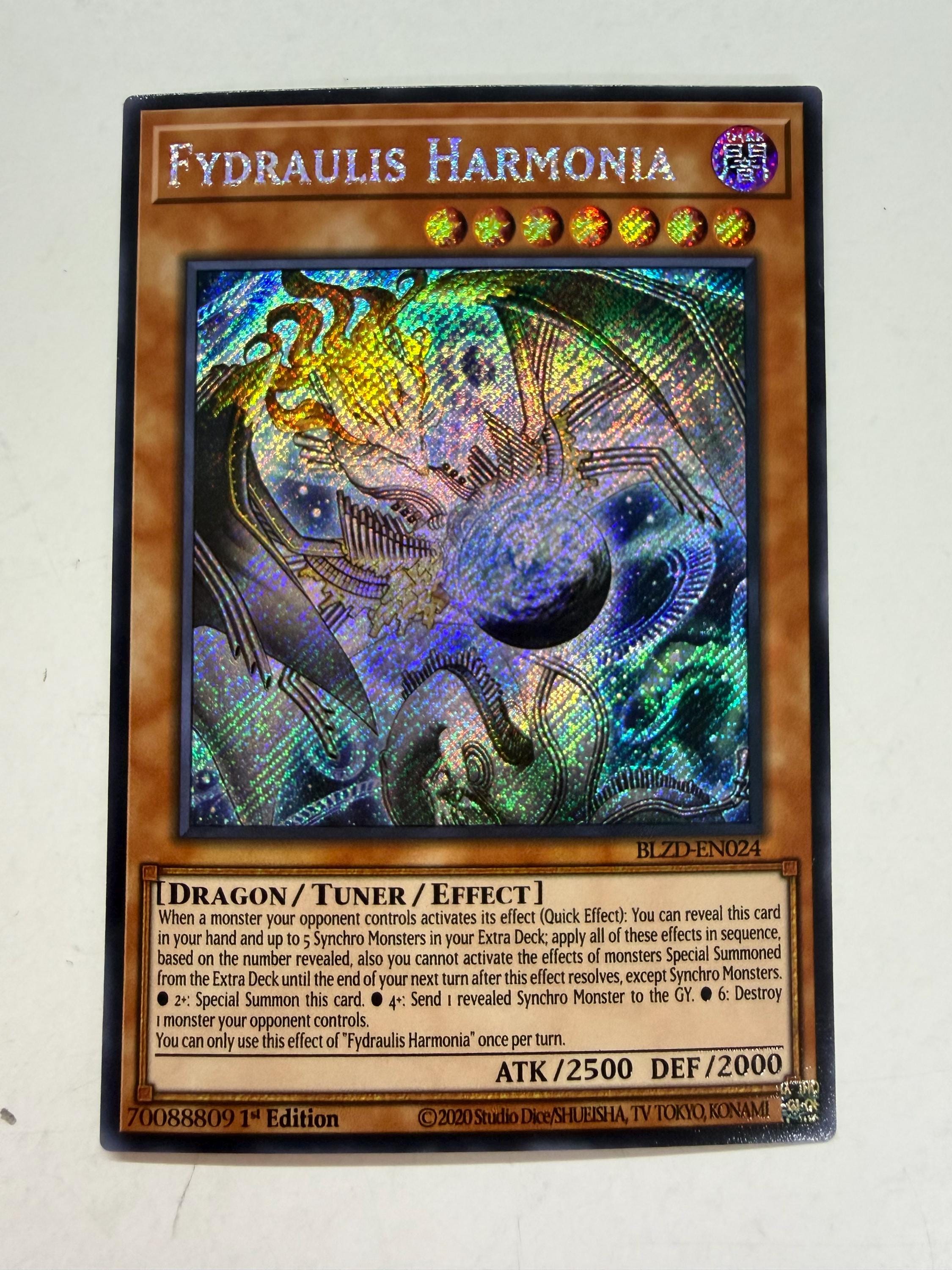遊戯王 フィドラウリス ハルモニア プリシク フィドラウリス・ハルモニア |シークレットレア |オリカプロキシ
