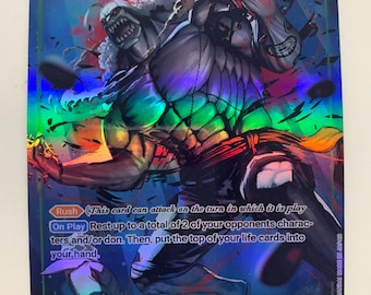 Hody Jones OP06-035 (alternate Art) | FULL HOLO | Orica PROXY - Etsy
