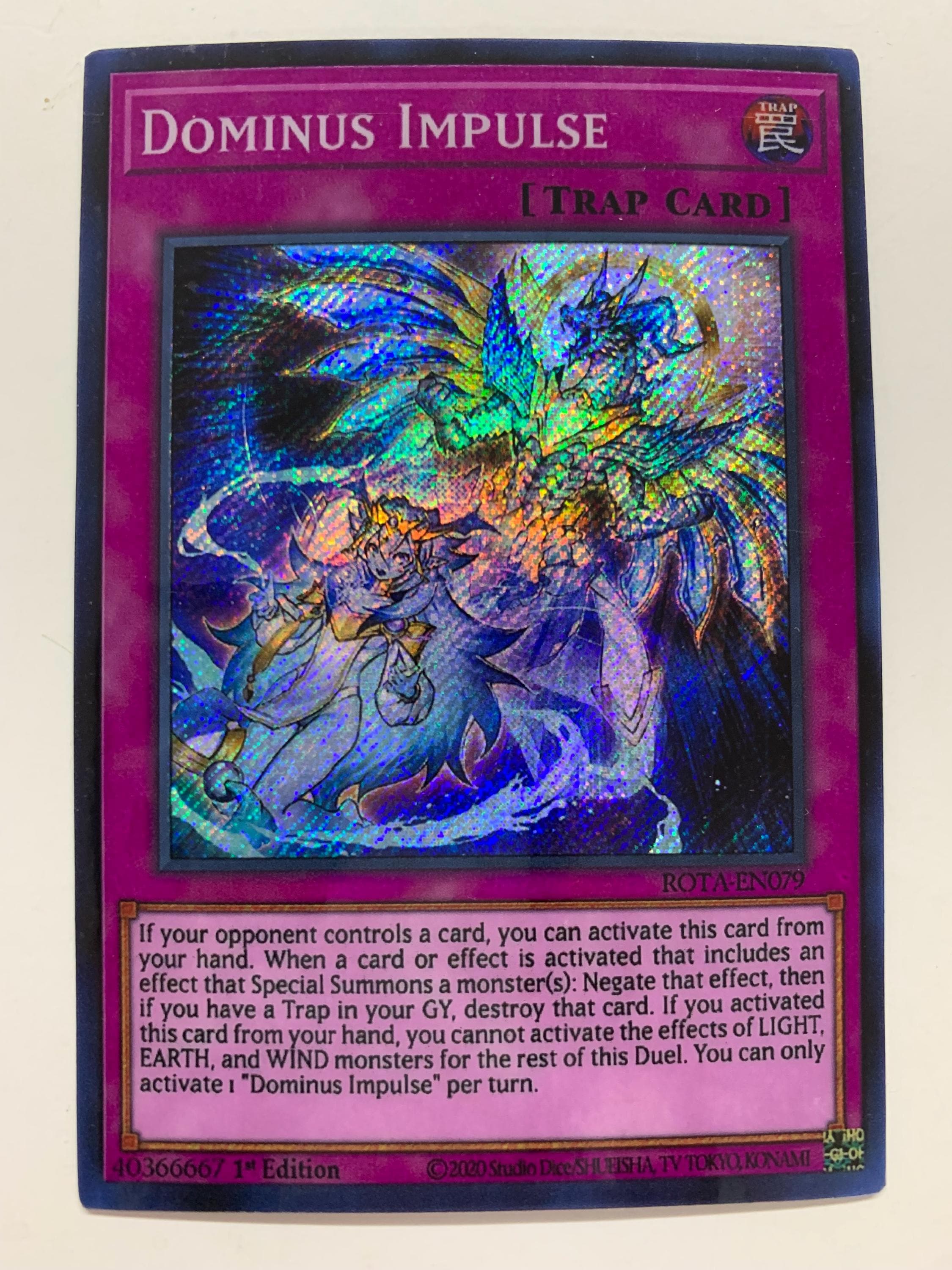 Dominus Impulse | Secret Rare | Orica PROXY - Etsy