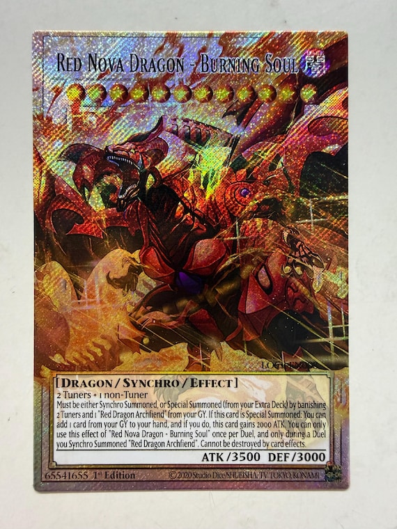 Red Nova Dragon - Burning Soul | Overframe Rare | Orica PROXY - Etsy