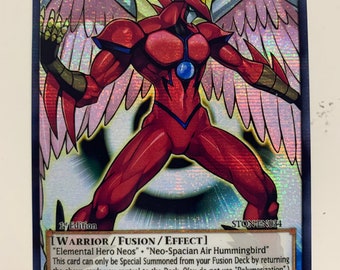 yugioh card elemental hero neos Elemental Hero Magma Neos [TAEV-EN043] Secret Rare – Media Reload