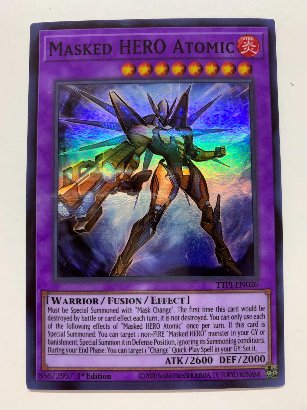 Masked HERO Atomic | Super Rare | Orica PROXY - Etsy