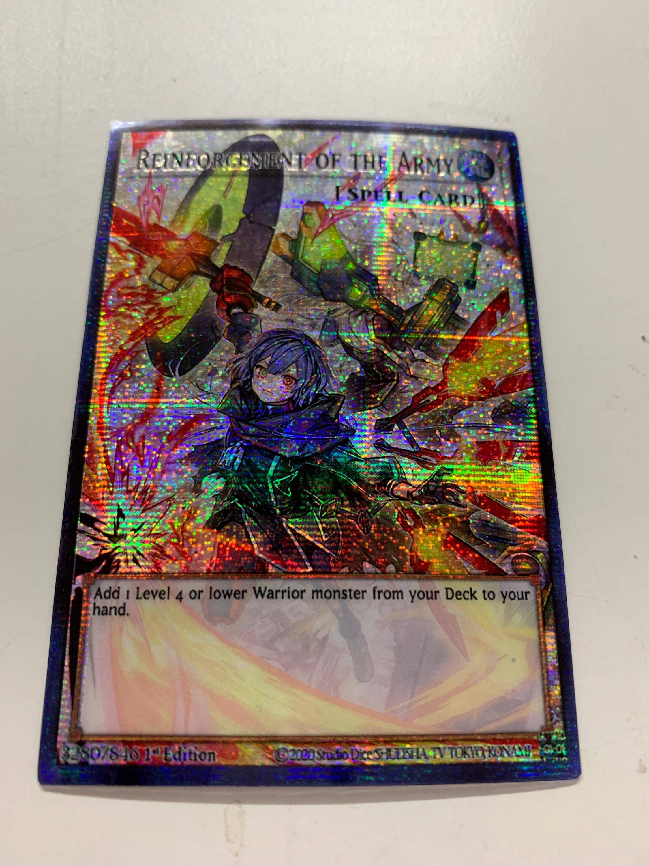Reinforcement of the Army (alternate Art) | Super Rare | Orica