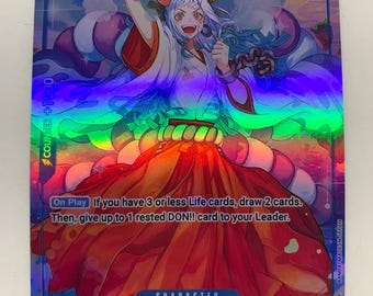 Yamato OP13-054 (alternate Art) | FULL HOLO | Orica PROXY - Etsy