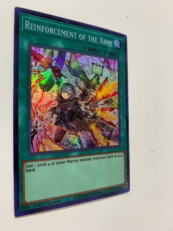 Reinforcement of the Army (alternate Art) | Super Rare | Orica
