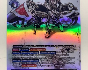 Beelzemon Ace EX10-074 (alternate Art) | FULL HOLO | Orica PROXY