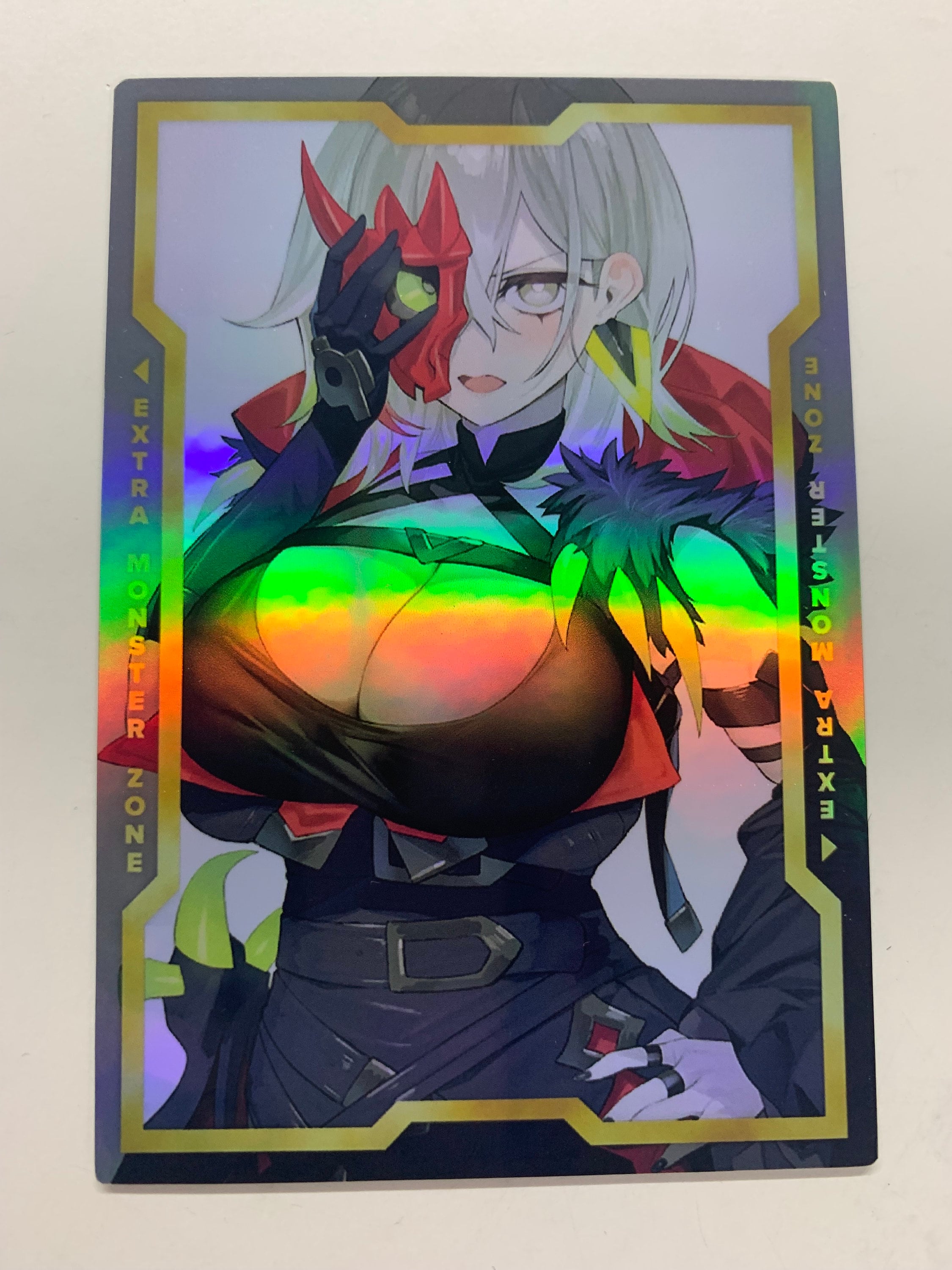 exosister card sleeves BCW Spectrum Elite Yugioh - 60 Pack - White Yugioh Sleeve Yu-Gi-Oh Exosister Mikailis Exosister Asophiel