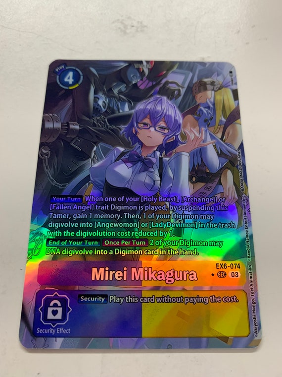Mirei Mikagura EX6-074 (alternate Art) | FULL HOLO | Orica PROXY