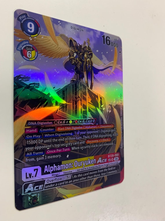 digimon alphamon card Evolution Cup 2026 - Season 2 WINNER Alphamon: Ouryuken BT9-111 SEC -