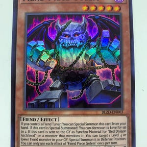 Gólem de pieza de demonio / Súper raro / Orica PROXY