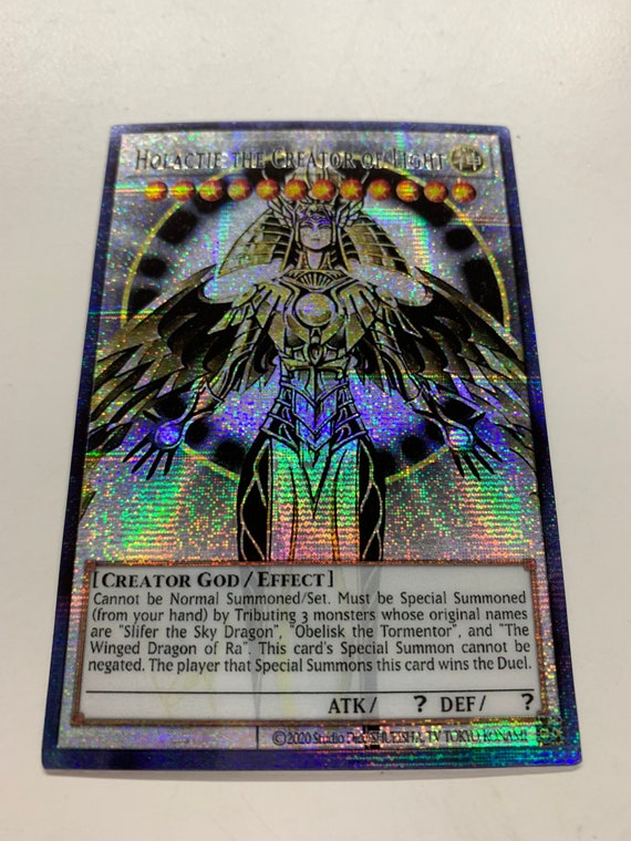 yugioh creator of light card Holactie the YGOPR Doujin Eng Art * PLEASE READ * Horakhty the Creator of Light"