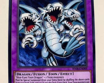 Blue-eyes Toon Ultimate Dragon | Super Rare | Orica PROXY - Etsy