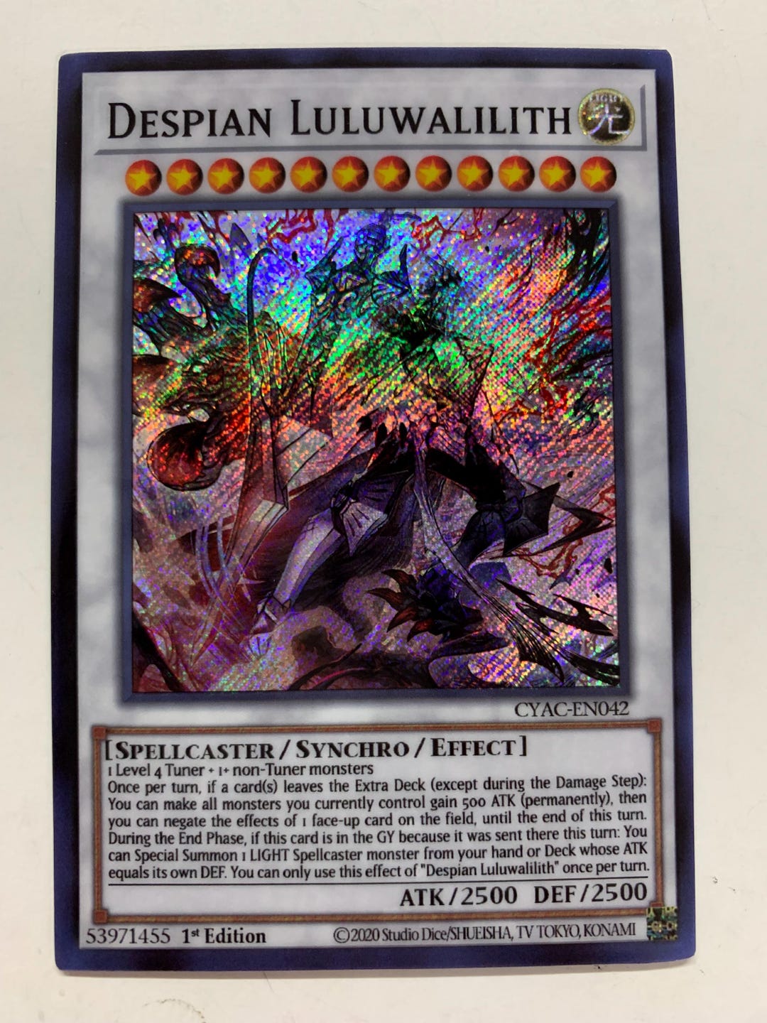 Despian Luluwalilith | Secret Rare | Orica PROXY - Etsy