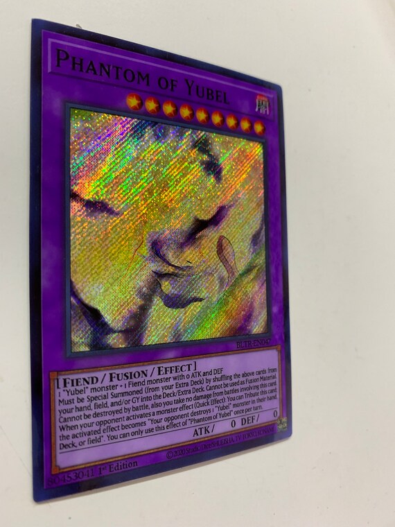 Phantom of Yubel | Secret Rare | Orica PROXY - Etsy Israel