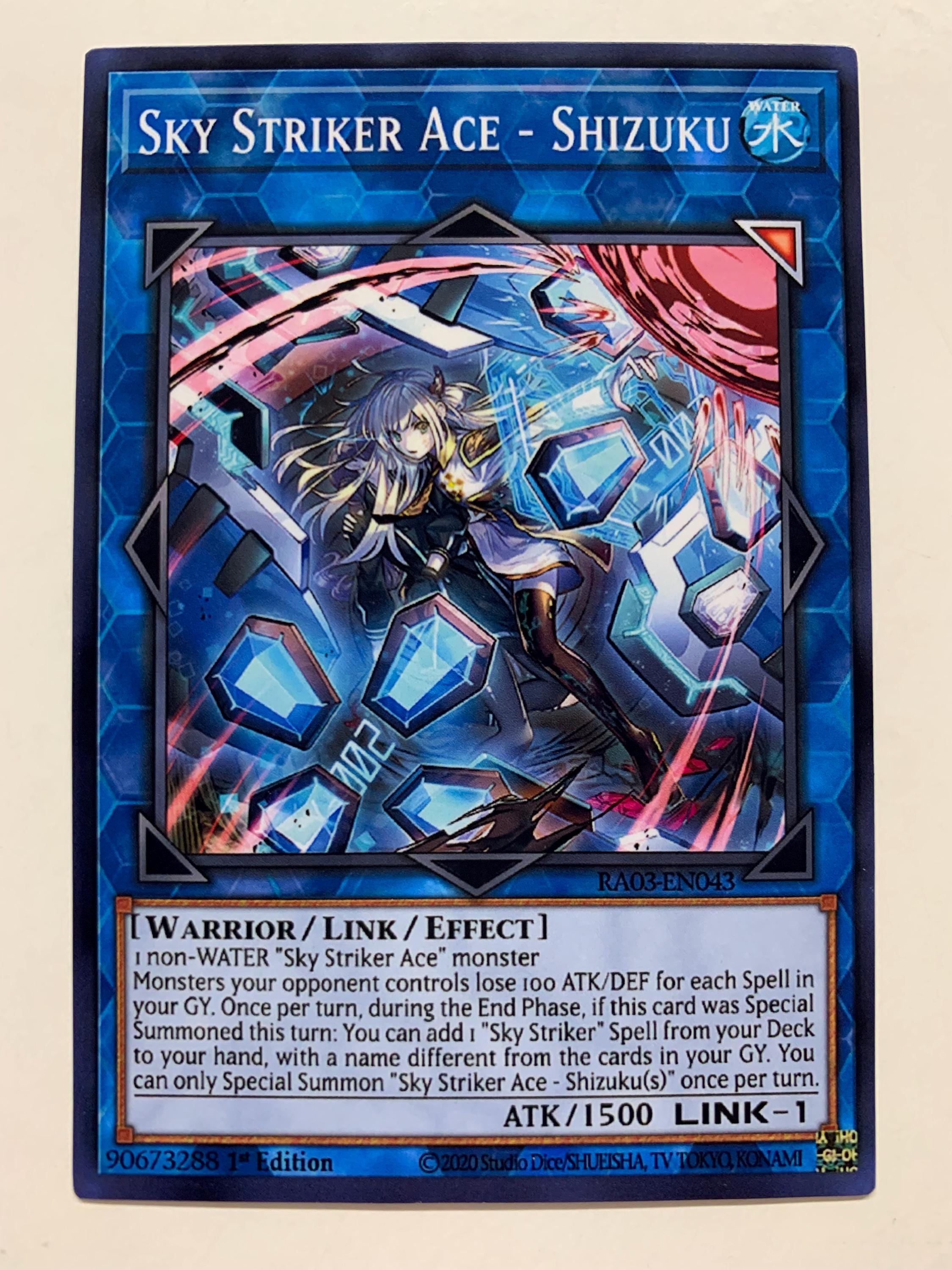 Sky Striker Ace - Shizuku (alternate Art) | Secret Rare | Orica
