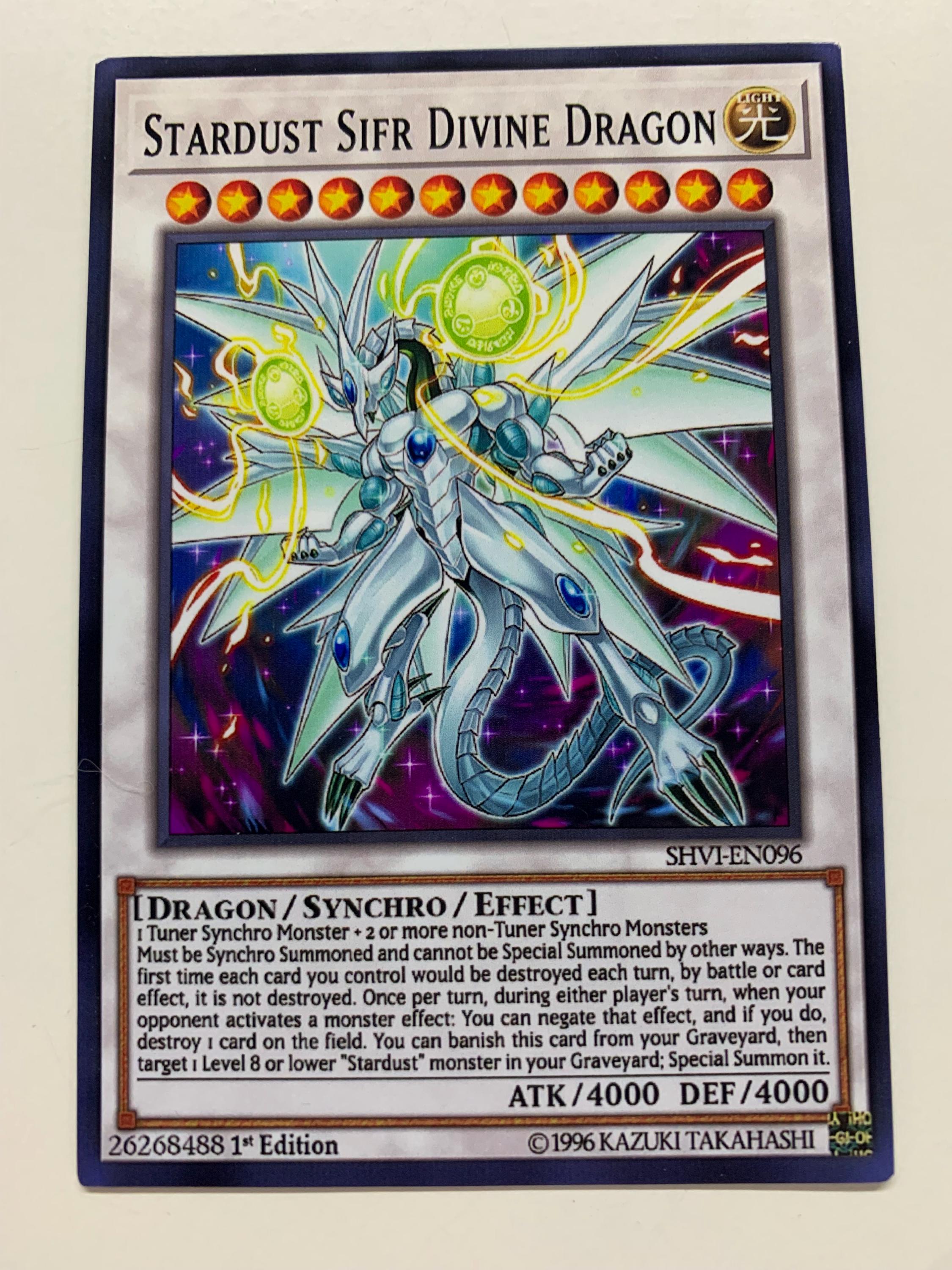 Stardust Sifr Divine Dragon | Super Rare | Orica PROXY - Etsy