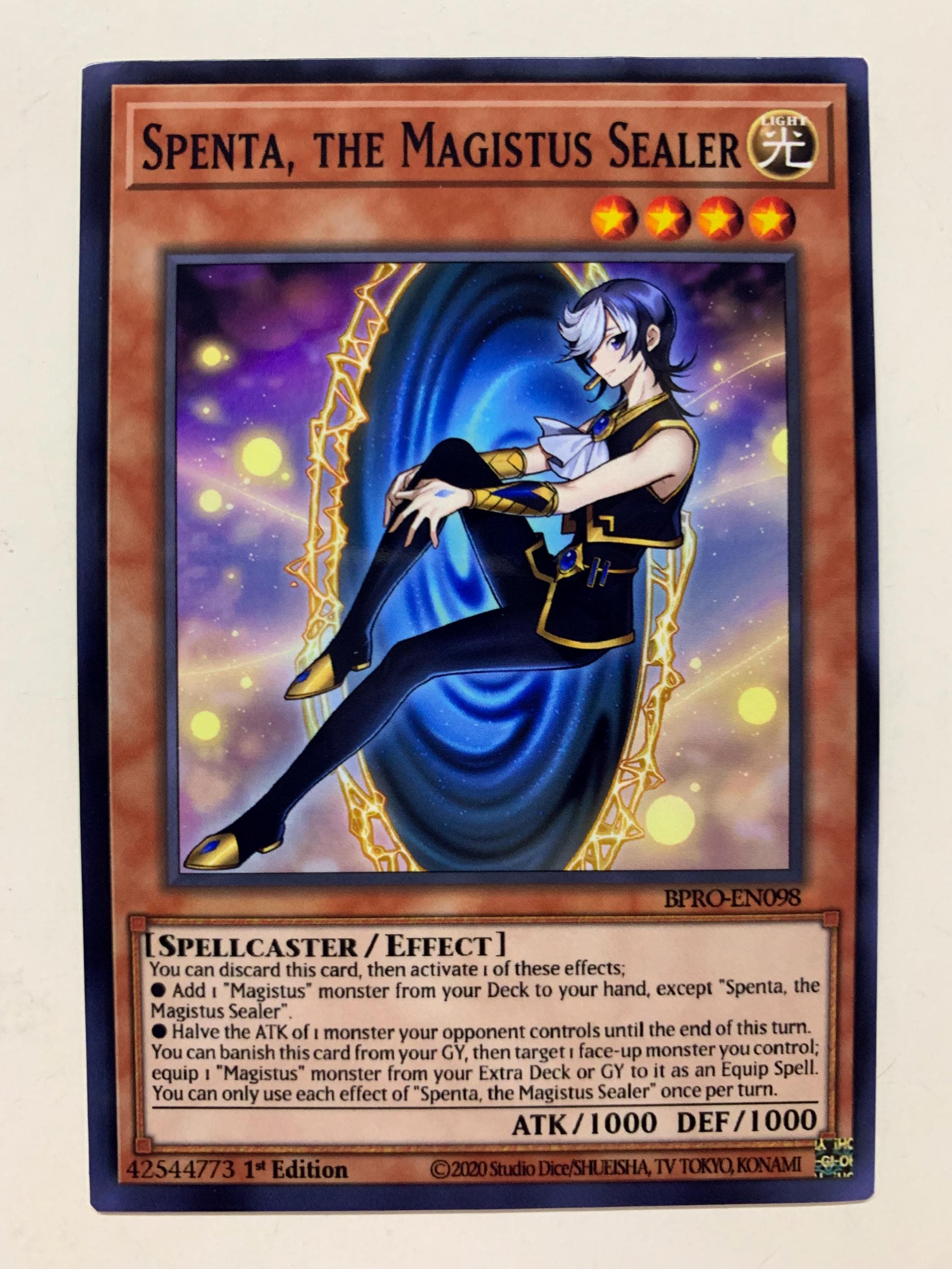Spenta, the Magistus Sealer | Secret Rare | Orica PROXY - Etsy Canada