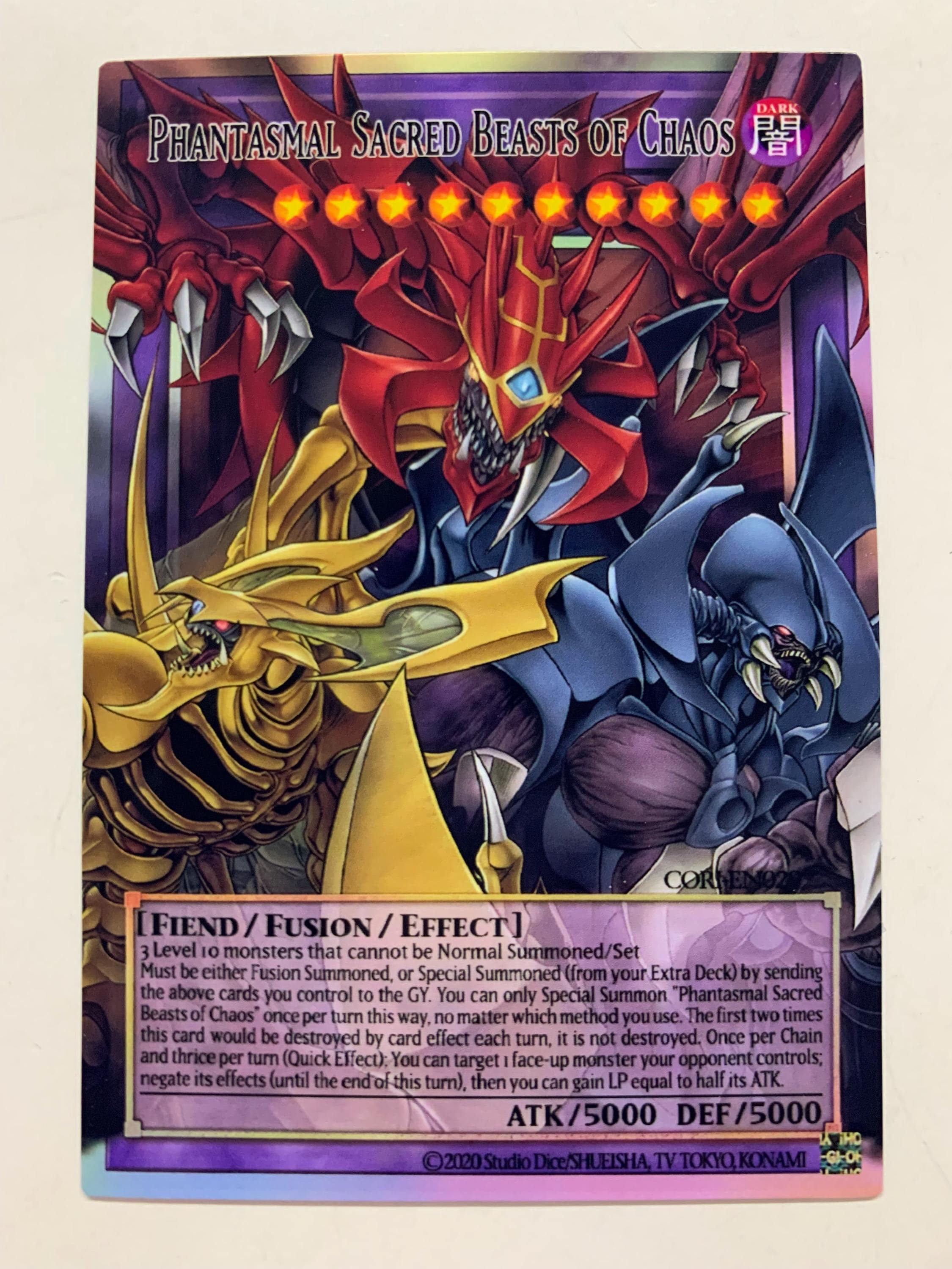 yugioh god cards vs sacred beasts ROTA-EN098 - Fire King Courtier Ulcanix - Secret Rare main image 0