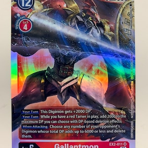 Gallantmon EX2-011 (Art alternatif) | HOLO COMPLET | Orica PROXY