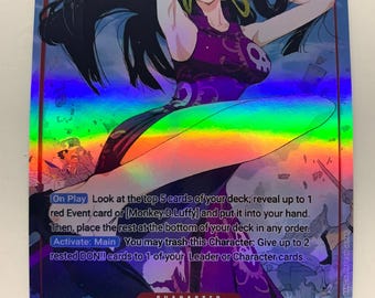 Boa Hancock OP12-014 (Alternate Art) | FULL HOLO | Orica PROXY