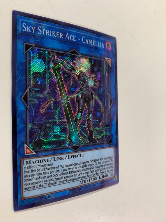 Sky Striker Ace - Camellia | Secret Rare | Orica PROXY - Etsy
