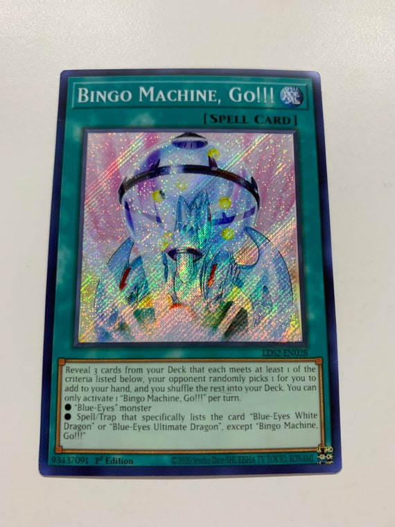Bingo Machine Go Secret Rare Orica PROXY Etsy