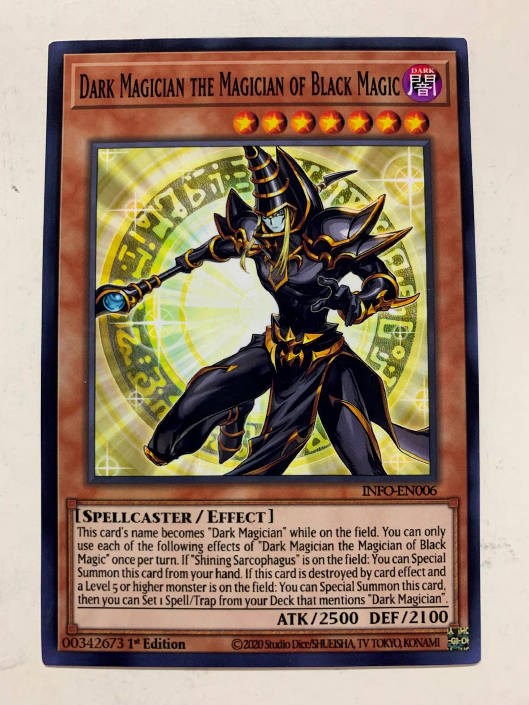 Dark Magician the Magician of Black Magic | Super Rare | Orica