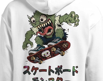 Monster Skateboard Hoodie – Original Rampage Design