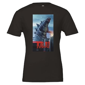 Kaiju Rampage T-Shirt - Godzilla Monster - weiche Baumwolle, umweltfreundlich