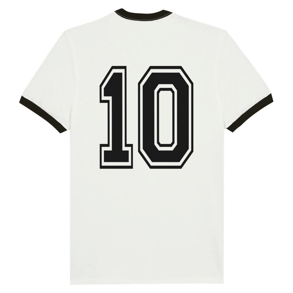 ディエゴ・マラドーナ リンガーTシャツ：サッカーレジェンドTシャツ