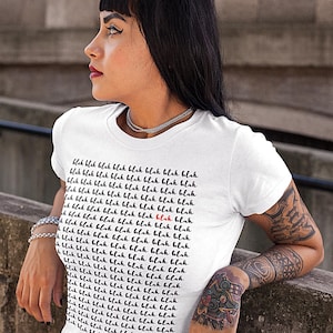 Funny &#39;Blah Blah&#39; Graphic Tee - Sarcastic Unisex T-Shirt