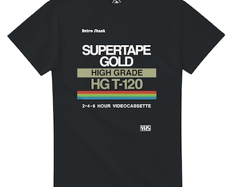 Retro VHS Tape T-Shirt: 80s Nostalgic Graphic Tee