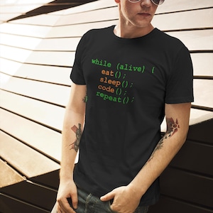 Maglietta per programmatori - Maglietta per programmatori - Regalo per programmatori o ingegneri del software - Regalo perfetto per i geek del computer - Programmers Life