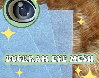 Buckram Eye Mesh Fabric For Fursuit Furry Therian Masks