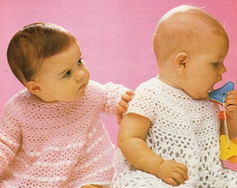 Crochet Baby Angel Tops Pattern Pdf Download 2 Sizes