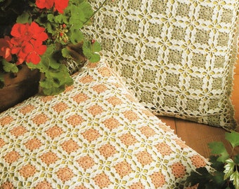 Crochet Pillow/Cushion Covers Pattern Pdf Download