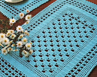 Crochet Place Mat/Tray Mat Pattern Pdf Download