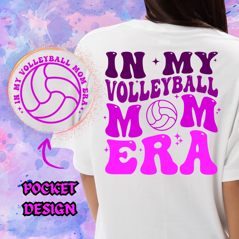 In My Volleyball Mom Era SVG PNG Bundle in My Volleyball Mama - Etsy UK