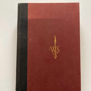 Vintage The Complete Works of William Shakespeare 1936 Illustrated Hardcover
