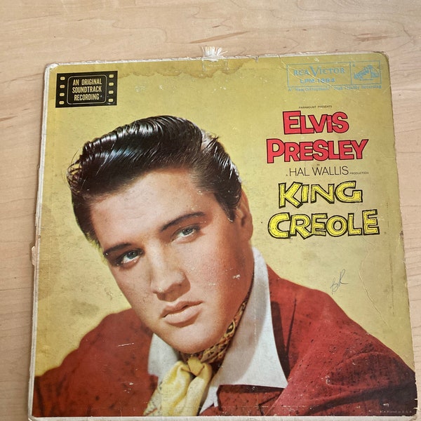 Elvis Presley – King Creole Vinyl Released 1958